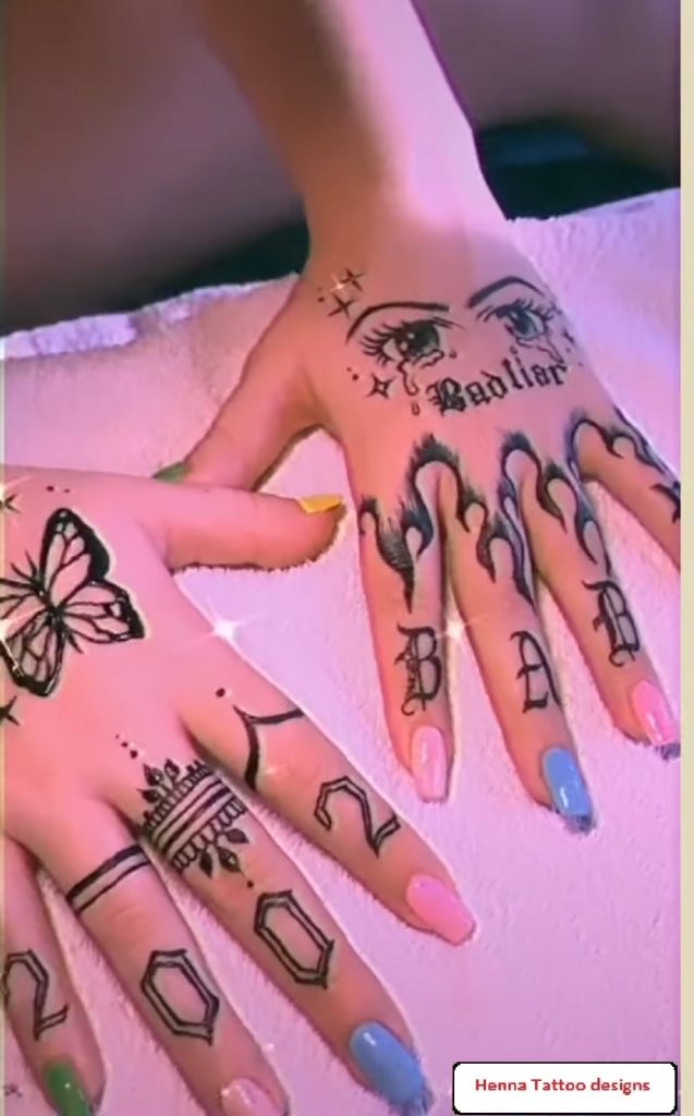 Cute Henna Tattoos